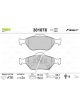 Valeo Brake Pad Set w/o Anti-Squeak Plate 151.6mm Width
