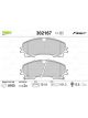 Valeo Brake Pad Set w/o Anti-Squeak Plate 151.9mm Width