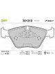 Valeo Brake Pad Set w/o Anti-Squeak Plate 155.3mm Width