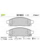 Valeo Brake Pad Set w/o Anti-Squeak Plate 155.6mm Width