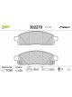Valeo Brake Pad Set w/o Anti-Squeak Plate 155.6mm Width