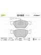 Valeo Brake Pad Set w/o Anti-Squeak Plate 155mm Width