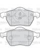 Valeo Brake Pad Set w/o Anti-Squeak Plate 156.3mm Width