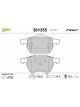 Valeo Brake Pad Set w/o Anti-Squeak Plate 156.5mm Width