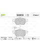 Valeo Brake Pad Set w/o Anti-Squeak Plate 156.5mm Width