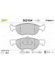 Valeo Brake Pad Set w/o Anti-Squeak Plate 156.5mm Width