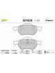 Valeo Brake Pad Set w/o Anti-Squeak Plate 156.6mm Width