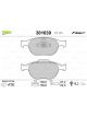 Valeo Brake Pad Set w/o Anti-Squeak Plate 156.6mm Width