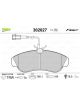 Valeo Brake Pad Set w/o Anti-Squeak Plate 160.1mm Width