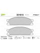 Valeo Brake Pad Set w/o Anti-Squeak Plate 161.7mm Width