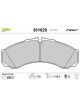 Valeo Brake Pad Set w/o Anti-Squeak Plate 165mm Width