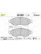 Valeo Brake Pad Set w/o Anti-Squeak Plate 169.4mm Width