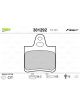 Valeo Brake Pad Set w/o Anti-Squeak Plate 54.2mm Width