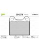 Valeo Brake Pad Set w/o Anti-Squeak Plate 61.7mm Width