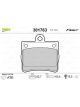 Valeo Brake Pad Set w/o Anti-Squeak Plate 62.7mm Width