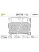 Valeo Brake Pad Set w/o Anti-Squeak Plate 78.8mm Width
