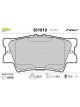 Valeo Brake Pad Set w/o Anti-Squeak Plate 96.9mm Width
