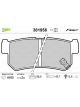 Valeo Brake Pad Set w/o Anti-Squeak Plate 98.8mm Width