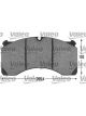 Valeo Brake Pad Set w/o Lock Screw