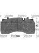 Valeo Brake Pad Set w/o Lock Screw