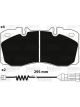 Valeo Brake Pad Set w/o Lock Screw 175mm Width