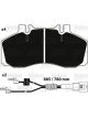 Valeo Brake Pad Set w/o Lock Screw 175mm Width