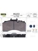 Valeo Brake Pad Set w/o Lock Screw 210.5mm Width