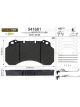 Valeo Brake Pad Set w/o Lock Screw 214mm Width