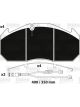 Valeo Brake Pad Set w/o Lock Screw 249mm Width