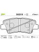 Valeo Brake Pad Set with Anti-Squeak Plate 100.2mm Width