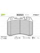 Valeo Brake Pad Set with Anti-Squeak Plate 100mm Width