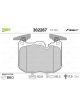 Valeo Brake Pad Set with Anti-Squeak Plate 112.9mm Width