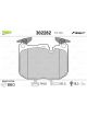 Valeo Brake Pad Set with Anti-Squeak Plate 114.5mm Width