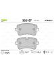 Valeo Brake Pad Set with Anti-Squeak Plate 116.7mm Width