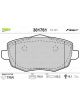 Valeo Brake Pad Set with Anti-Squeak Plate 116.9mm Width