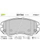Valeo Brake Pad Set with Anti-Squeak Plate 118mm Width
