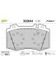 Valeo Brake Pad Set with Anti-Squeak Plate 119.7mm Width