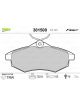 Valeo Brake Pad Set with Anti-Squeak Plate 122.8mm Width