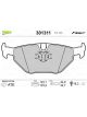 Valeo Brake Pad Set with Anti-Squeak Plate 123.1mm Width
