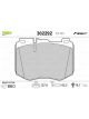 Valeo Brake Pad Set with Anti-Squeak Plate 127.6mm Width