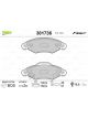 Valeo Brake Pad Set with Anti-Squeak Plate 130.9mm Width
