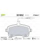 Valeo Brake Pad Set with Anti-Squeak Plate 131.5mm Width