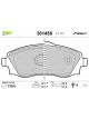 Valeo Brake Pad Set with Anti-Squeak Plate 131.7mm Width