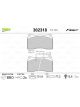 Valeo Brake Pad Set with Anti-Squeak Plate 131.9mm Width