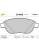Valeo Brake Pad Set with Anti-Squeak Plate 137mm Width