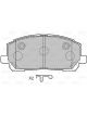 Valeo Brake Pad Set with Anti-Squeak Plate 138.7mm Width
