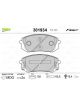Valeo Brake Pad Set with Anti-Squeak Plate 138mm Width
