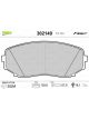Valeo Brake Pad Set with Anti-Squeak Plate 139.6mm Width
