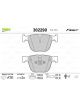 Valeo Brake Pad Set with Anti-Squeak Plate 139.8mm Width