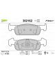 Valeo Brake Pad Set with Anti-Squeak Plate 140.1mm Width